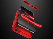 Funda GKK 360º roja para Xiaomi Redmi Note 10 (M2101K7AI)